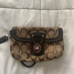 Coach wristlet